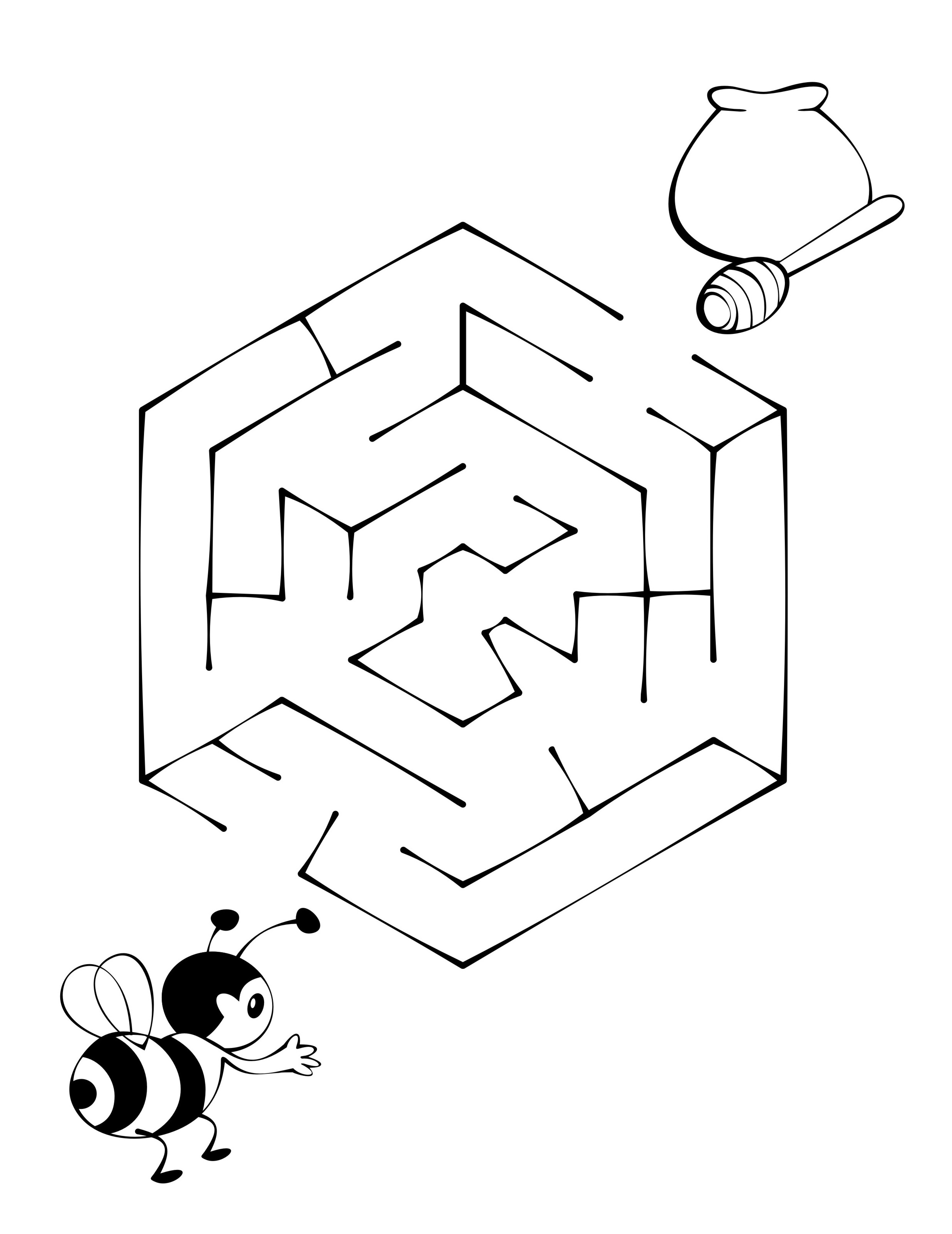 Free Preschool Mazes Worksheets Childrens Worksheets Maze Worksheet