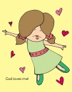 God Loves Me Poster