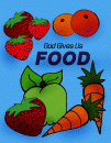 God Gives Us Food Poster