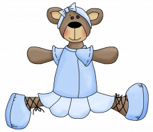 Ballerina bear 6 png