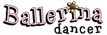 Ballerina wordart jpg