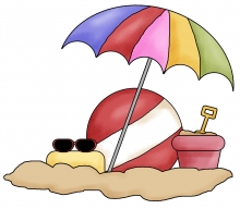 Beachball bucket umbrella jpg