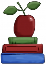 Books apple jpg
