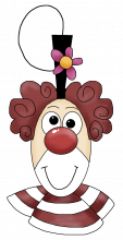 Clown face png