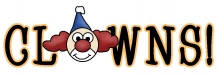 Clowns wordart jpg