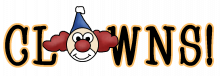 Clowns wordart png