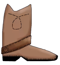 Cowboy boot png