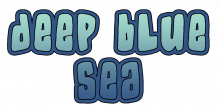 Deep blue sea word png