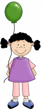 Girl with balloon 2 png