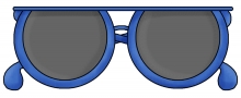 Sunglasses blue jpg