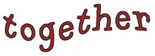 Together wordart jpg