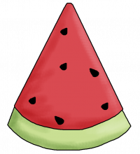 Watermelon slice png